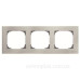 Тримісна рамка ABB Sky 2CLA857300A1401 8573 AI (сталь) Тримісна рамка ABB Sky 2CLA857300A1401 8573 AI (сталь)