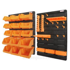 Настінний органайзер для інструментів E.Next e.toolbox.pro.26 35 елементів 825х210х585мм (t011026)