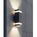 Вуличний світильник Azzardo AZ5224 Jason Square LED 2x18W 4000K 1440Lm IP65 темно-сірий