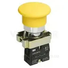 Кнопка ElectrO ВА35NOY PB2-ВА51 Ø22мм NO жовта Кнопка ElectrO ВА35NOY PB2-ВА51 Ø22мм NO жовта