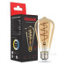 Філаментна LED лампа Vestum 1-VS-2703 ST64 Е27 4Вт 220В 2500К golden twist «вінтаж»