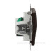 Подвійна комп'ютерна розетка Schneider Electric Sedna Design & Elements RJ45 кат. 5е UTP венге SDD181452