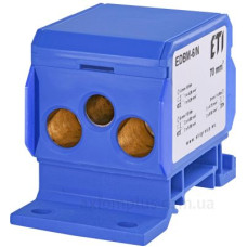 Розподільний блок ETI 001102416 EDBM-6/N (192А 1x4-70; 2x4-50; 1x4-25)