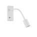 Світильник настінний Violux SNAKE USB+Type-C 5W 4200K 250Lm IP20 білий ( 552002 )