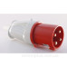 Трифазний штекер на кабель WALTHER WL260406 (3P+E) 63А 380V IP44
