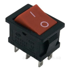 Перемикач TNSy KCD1-1-202 R/B червоний (TNSy5500684)