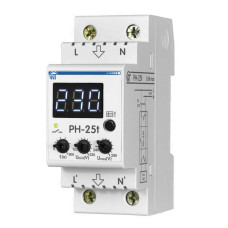 Реле напруги 1ф 25A РН-25t Новатек ( NTRN02502 ) Реле напруги 1ф 25A РН-25t Новатек ( NTRN02502 )