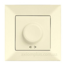 Світлорегулятор поворотний Meridian, 1000W RL, кремовий