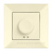 Світлорегулятор поворотний Meridian, 600W RL, кремовий Світлорегулятор поворотний Meridian, 600W RL, кремовий