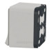 Накладна розетка Schneider Electric MUR39034 із з/к та шторками IP55 (біла)
