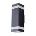 Вуличний світильник Azzardo AZ5223 Jason Square LED 2x18W 4000K 1440Lm IP65 чорний Вуличний світильник Azzardo AZ5223 Jason Square LED 2x18W 4000K 1440Lm IP65 чорний