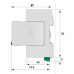 Обмежувач перенапруги ETI 002442905 ETITEC V T12 280/12.5 (3+0)
