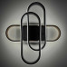 Світильник LED smart DIOR+пульт 90W 3000-5000K IP20 квадрат чорний + золото Violux ( 220915 )