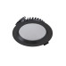 Точковий світильник Kloodi KD-DEEP135 13W CCT BK LED 3000K/4000K/6000K 1440Lm IP44 чорний