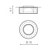 Точковий світильник Azzardo AZ1494 Vektor Round GU10 1x50W IP20 хром