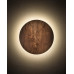 Бра, настінний світильник Nowodvorski 11288 Ring Timber LED S 1x7W 3000K 60Lm IP20 коричневий