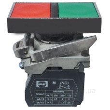 Кнопка Promfactor FP4-BW8325230 1NO 1NC зелено-червона (FP4-BW8325230)