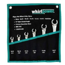 Набір розрізних ключів Whirlpower 1245-51-A06 (23803) 8-22мм (6шт у чохлі)