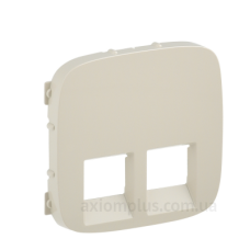 Панель розетки RJ11+RJ45 Legrand Valena Allure слонова кістка