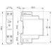 Реле часу Finder 1CO 16A 24-240В AC/DC (801102400000)