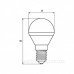 Світлодіодна лампа Eurolamp LED-G45-05143(P) Eco 5Вт 3000К G45 Е14