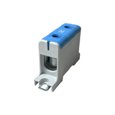 Клемник на DIN-рейку FT1095N 1Р,Cu:16-95 / Al:16-95 мм2, синій Промфактор ( FT1095N ) Клемник на DIN-рейку FT1095N 1Р,Cu:16-95 / Al:16-95 мм2, синій Промфактор ( FT1095N )