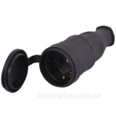 Розетка ElectrO PCК224 3P+PE 32А 400В з захисною кришкою з/к IP44