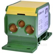 Розподільний блок ETI 001102417 EDBM-6/PE (192А 1x4-70; 2x4-50; 1x4-25)