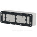 Накладний блок підрозетників на 3 місця Schneider Electric MUR39913 IP55 (білий)