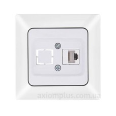 Комп'ютерна розетка NE-AD ARAS 93-110-21-D1 CAT5E біла