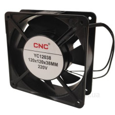 Вентилятор з фільтром CNC Electric YC12038 АС 220В 120х120x38мм (Б00042163)