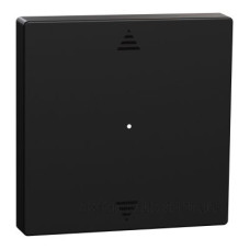 Клавіша KNX для модуля 1-кнопкового вимикача зі стрілками вгору/вниз Merten System M, MEG5215-0403 (матова чорна)