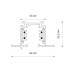 Шинопровід врізний Nowodvorski 8694 CTLS Recessed Track 2м IP20 чорний