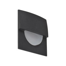 Світильник для підсвітки сходів/коридору Azzardo AZ2768 Sane LED 1x2W 3000K 170Lm IP20 чорний Світильник для підсвітки сходів/коридору Azzardo AZ2768 Sane LED 1x2W 3000K 170Lm IP20 чорний