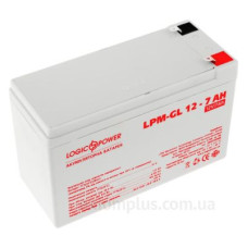 Акумулятор LogicPower LPM-GL 12-7 AH 12В Акумулятор LogicPower LPM-GL 12-7 AH 12В