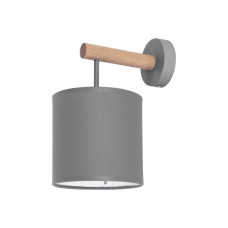 Бра, настінний світильник TK Lighting 4110 Deva E27 1x15W IP20 сірий