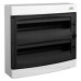 Настінний модульний щиток NOARK PNS 2x18T прозорі дверцята 2x18м IP40 (101501)