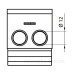 Розподільний блок ETI 001102401 EDBM-2 (160А 1x4-70; 2x4-35; 3x2.5-25)