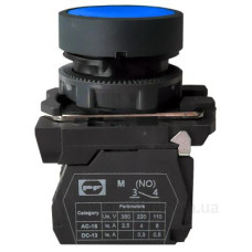 Кнопка Promfactor FP5-AA61 1NO синя (FP5-AA61)