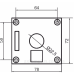 Одномісний пост керування Promfactor FP5-BOX1W02