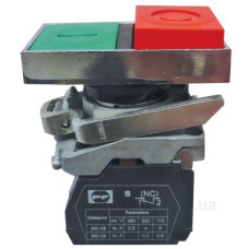 Кнопка Promfactor FP4-BL8425 1NO 1NC зелено-червона (FP4-BL8425)