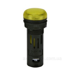 Сигнальна лампа LED ETI ECLI-16-240A-Y 240В AC Ø16мм жовта матова (4771608) Сигнальна лампа LED ETI ECLI-16-240A-Y 240В AC Ø16мм жовта матова (4771608)