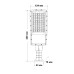Світильник вуличний VIOLUX CONCORD 50W 6500Lm 5000K ( 430332 )