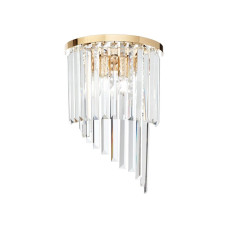 Бра, настінний світильник Ideal Lux 213491 Carlton E14 3x40W IP20 золотий