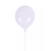 Бра, настінний світильник Zuma Line 84454-WH Ballon LED 1x3W 6000K 44Lm IP20 білий (5905316651166)