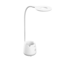 Настільна лампа з акумулятором LED BASKET 6W 4200К біла Violux ( 540004​ )