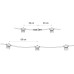 Гірлянда Nowodvorski Festoon Lights E27 15x15W IP65 чорний ( 7872 )