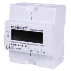 Трифазний лічильник E.Next e.control.w09 5А/СТ 1.0 RS485 (i0310039) Трифазний лічильник E.Next e.control.w09 5А/СТ 1.0 RS485 (i0310039)