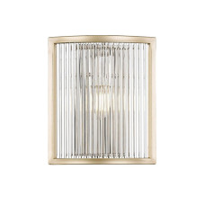 Бра, настінний світильник Zuma Line W0528-01A-V6AC Sergio E14 1x60W IP20 золотий (5905316602267)
