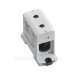 Клема для Al+Cu Hager K150AL 25-150мм2 сіра